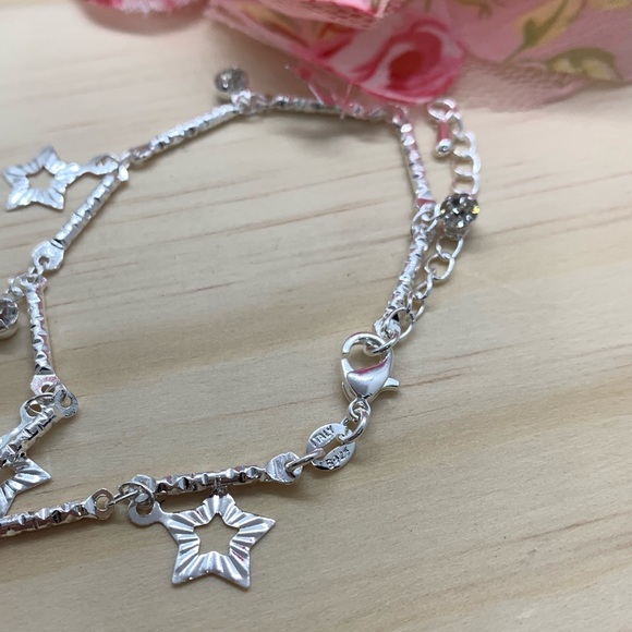 Anklet Chain Sterling Silver 925 - Picture 4 of 4